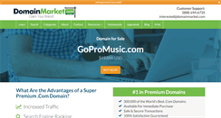 Desktop Screenshot of gopromusic.com