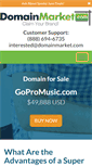 Mobile Screenshot of gopromusic.com