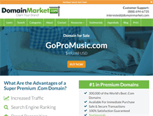 Tablet Screenshot of gopromusic.com